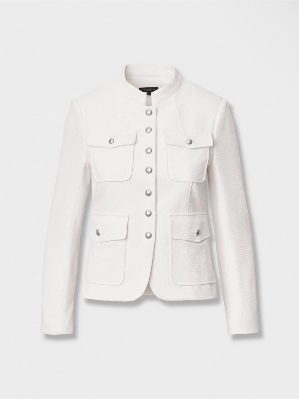 rag & bone Mercer Italian Textured Knit Blazer ivory brand new nvr worn sz 10!